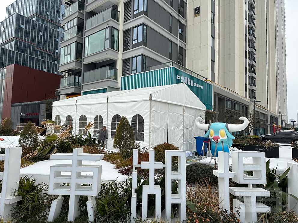 華之熠篷房租賃廠家講解清理篷房污物灰塵