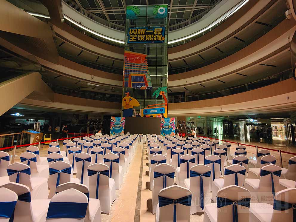 熙地港中庭舉行活動租賃華熠隔離帶