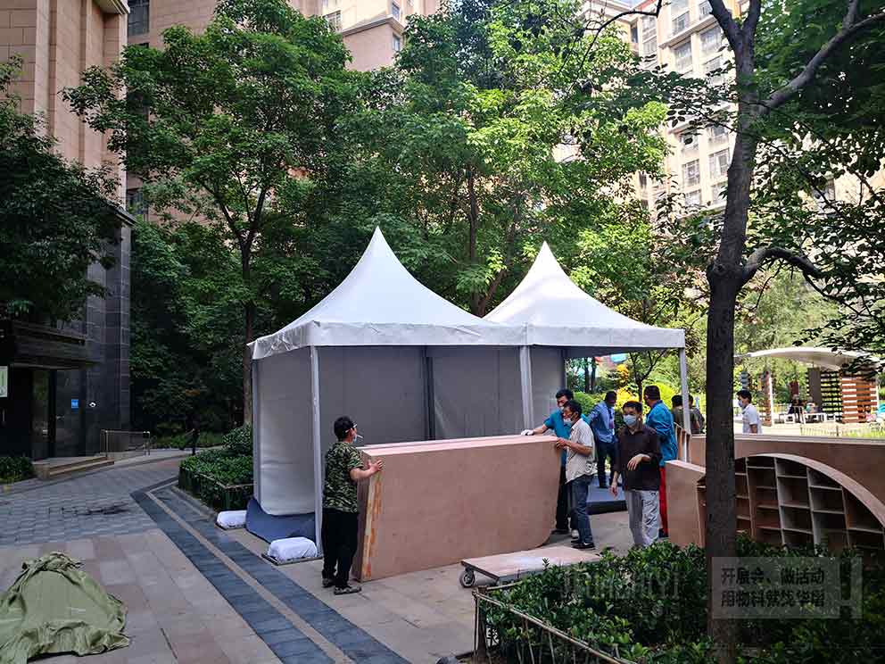 社區(qū)活動使用篷房租賃也很方便