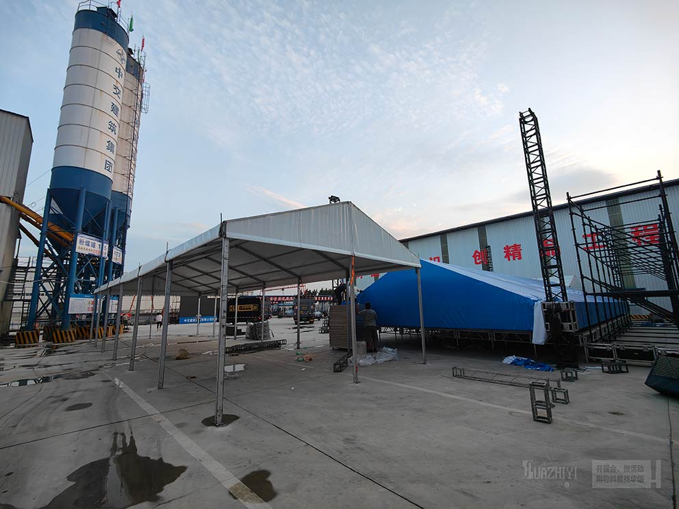 鄭州篷房出租搭建一座篷房需要多長時間呢