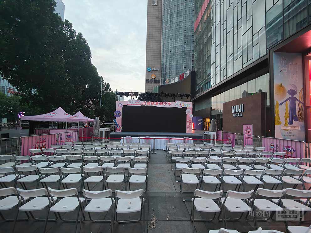 鄭州舞臺出租搭建廠家助力商場外圍臨時活動