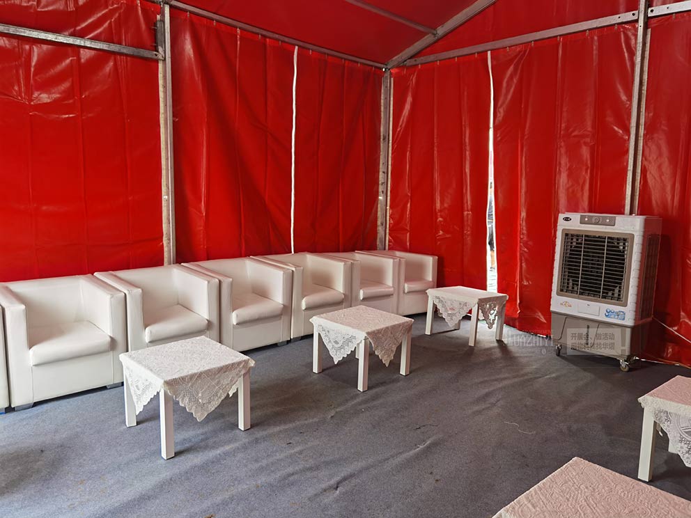 產(chǎn)業(yè)園奠基儀式使用了華熠冷風(fēng)機(jī)租賃來(lái)打造舒適溫度