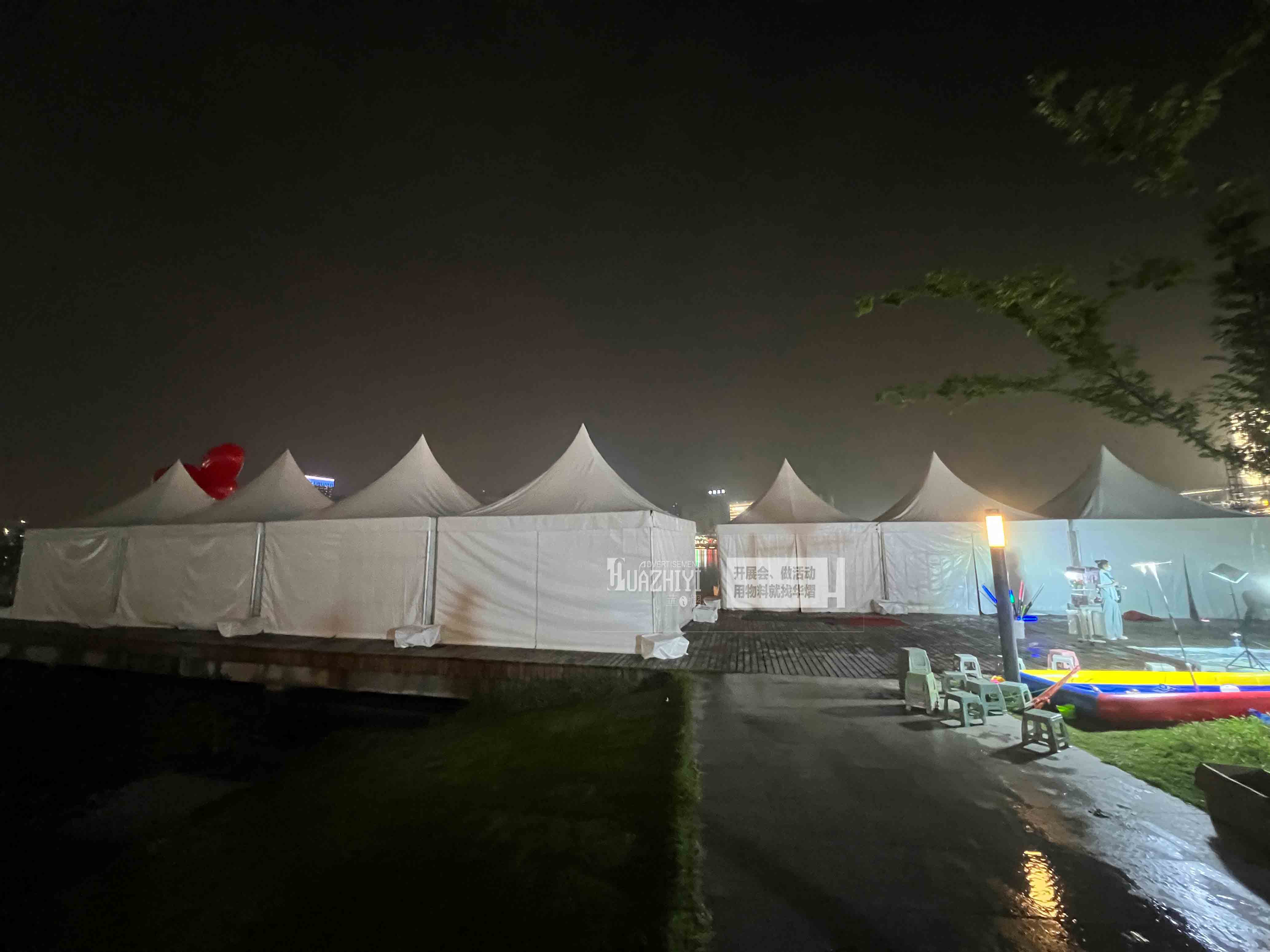 開封篷房出租廠家助力室外活動，搭建漂亮精致的尖頂篷房