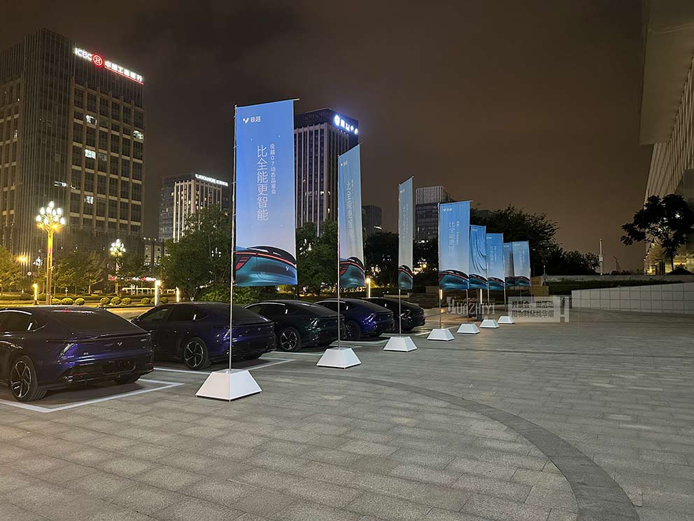 開封道旗出租帶您來看看夜色里的道旗