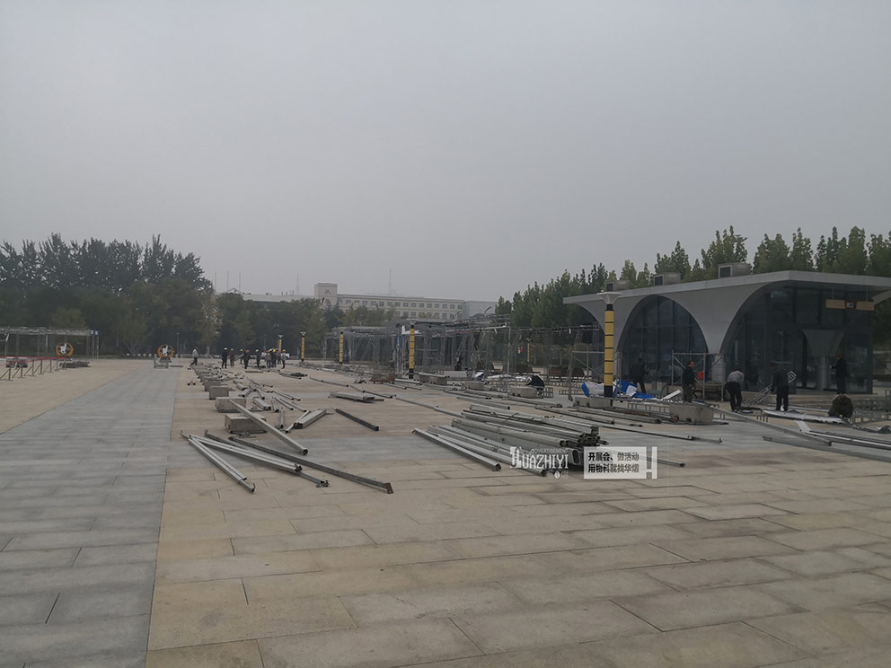 鄭州篷房出租搭建篷房助力臨時促銷特賣會