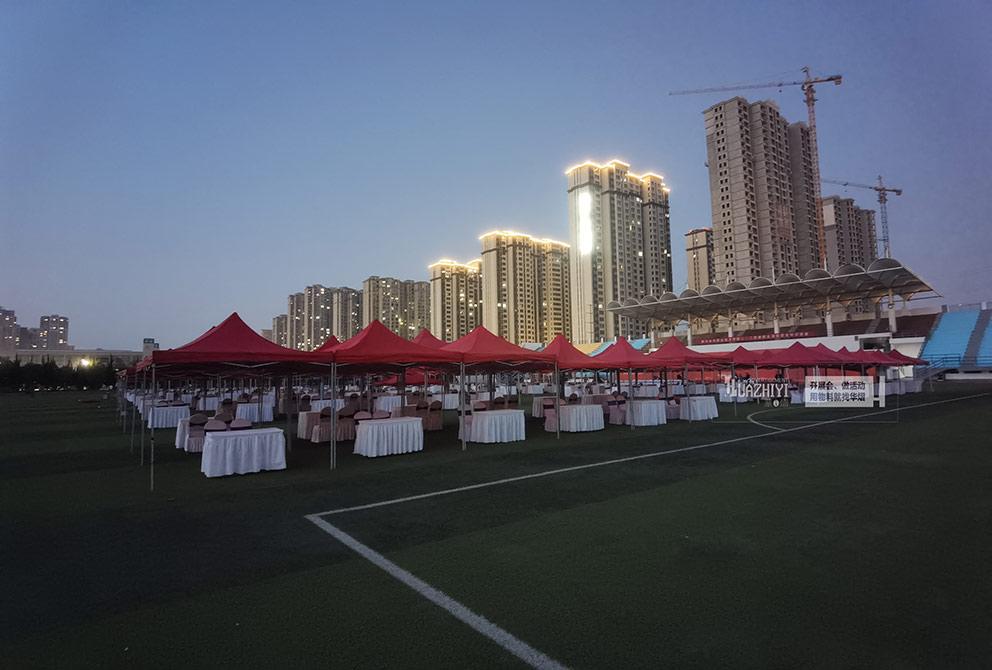 鄭州帳篷出租搭建開封水利大學(xué)畢業(yè)季就業(yè)雙選會(huì)現(xiàn)場