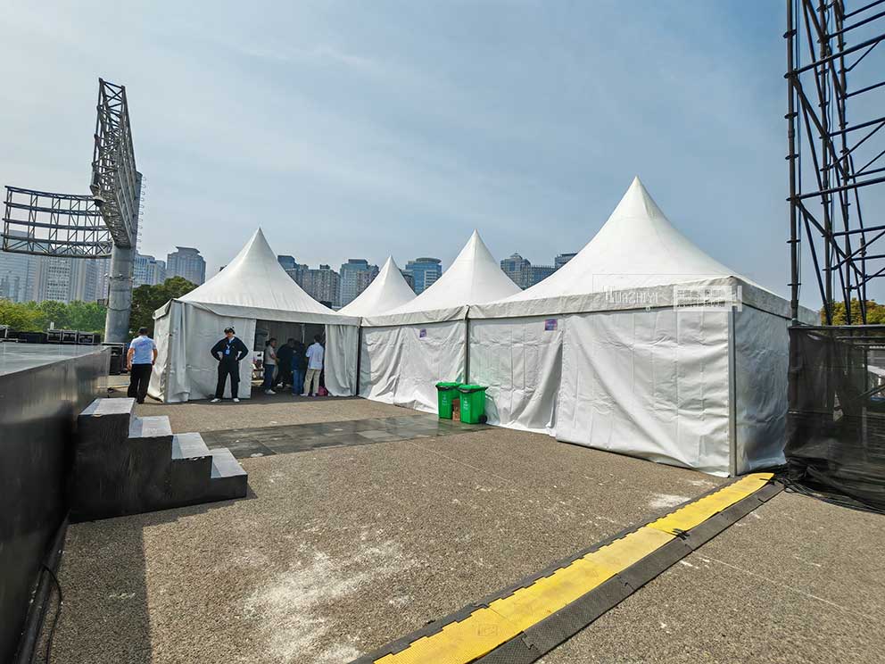 華熠物料租賃公司助力五菱繽果上市發(fā)布會